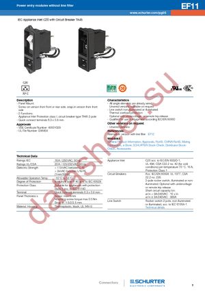 EF11.2405.0010.01 datasheet  